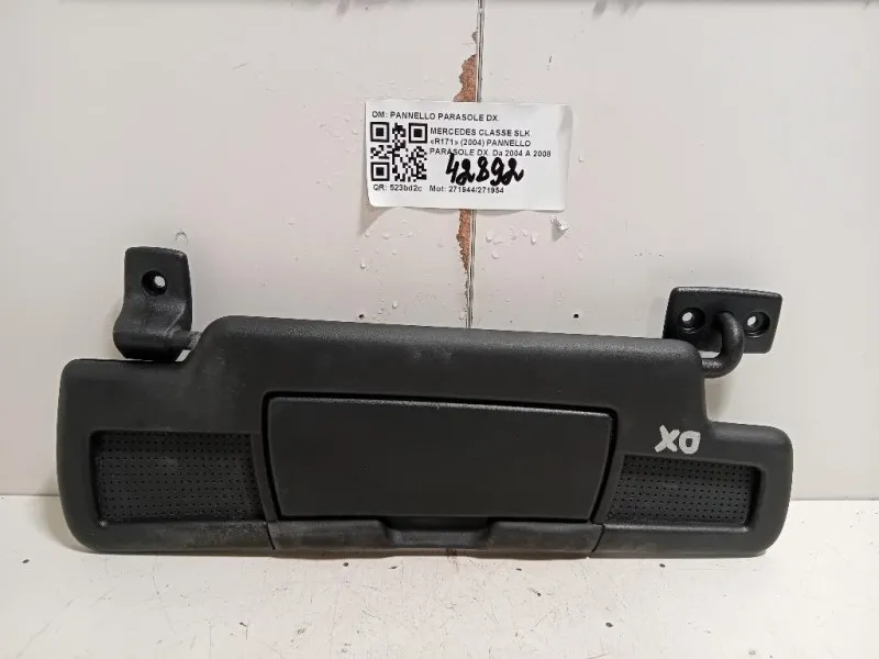 Pannello Parasole DX PANNELLO PARASOLE DX Mercedes Classe SLK R171 2004