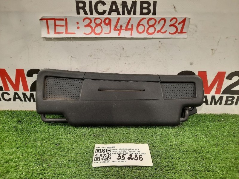 Pannello Parasole DX A1718100410 Mercedes Classe SLK R171 2004
