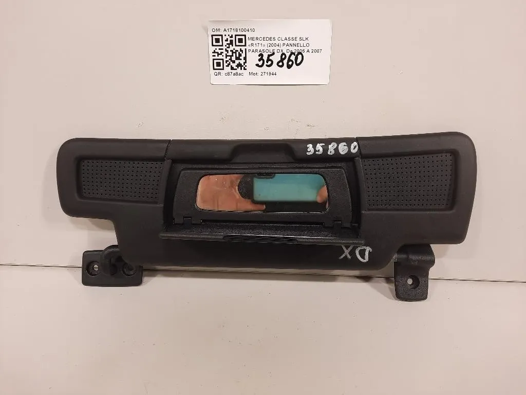 Pannello Parasole DX A1718100410 Mercedes Classe SLK R171 2004