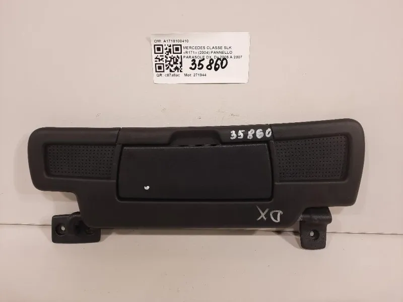 Pannello Parasole DX A1718100410 Mercedes Classe SLK R171 2004