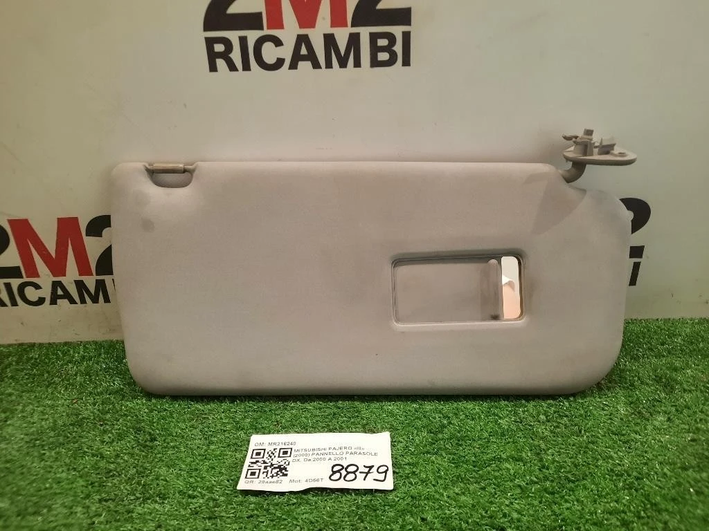 Pannello Parasole DX MR216240 Mitsubishi Pajero III 2000
