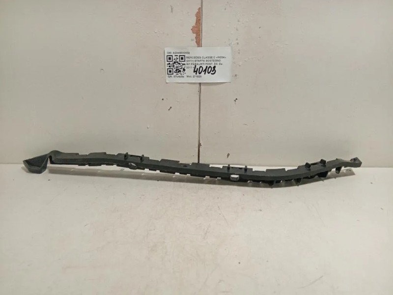 Staffa Sostegno Intparaurti POST DX A2048800830 Mercedes Classe C W204 2011