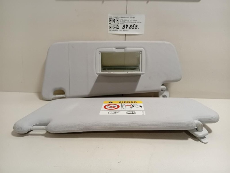 Pannello Parasole DX PANNELLO PARASOLE DX+SX Opel Corsa E 2014
