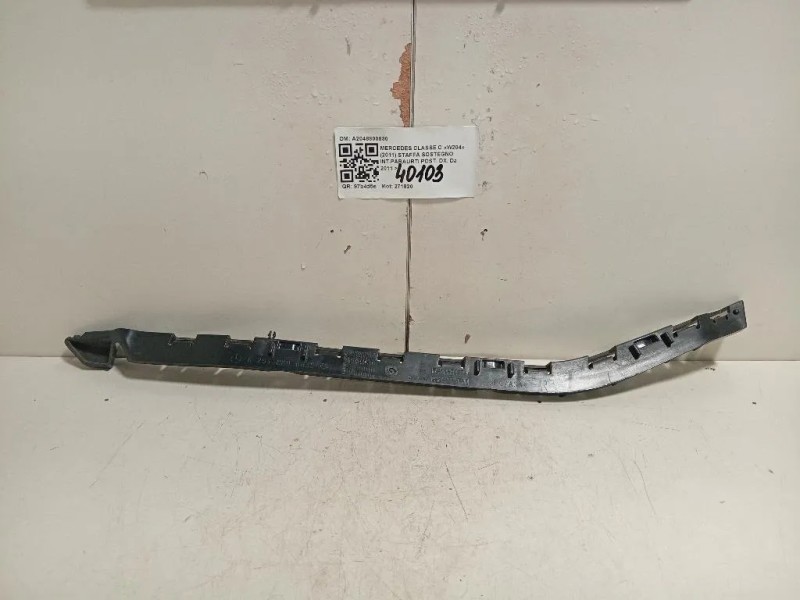 Staffa Sostegno Intparaurti POST DX A2048800830 Mercedes Classe C W204 2011