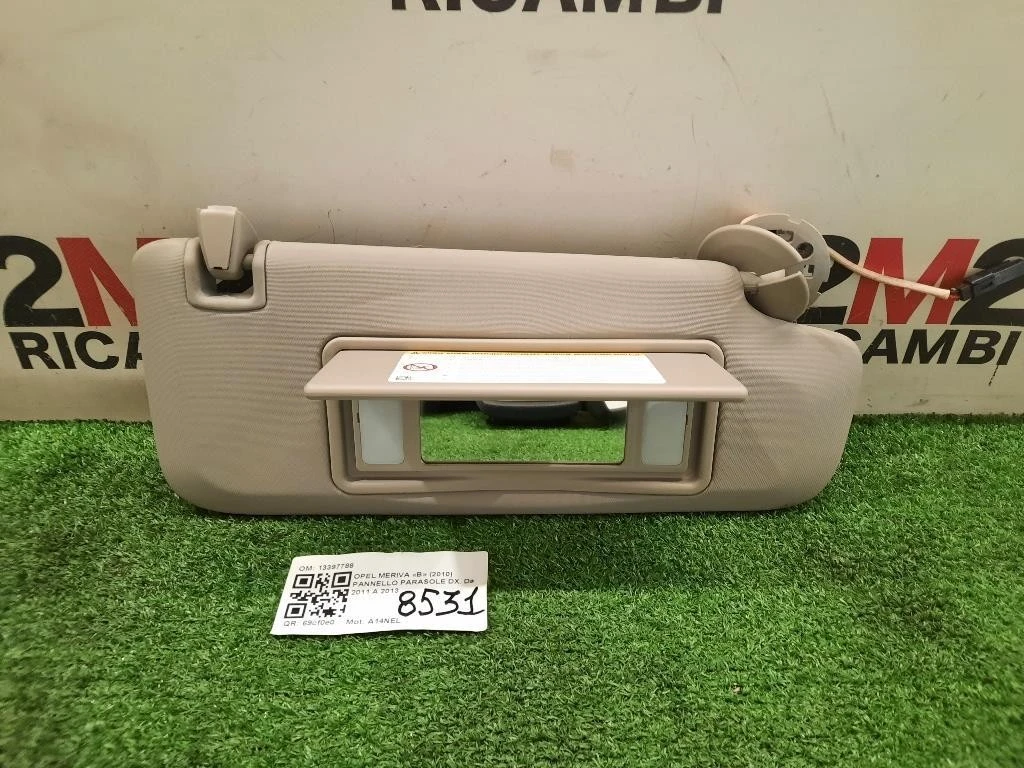 Pannello Parasole DX 13397788 Opel Meriva B 2010