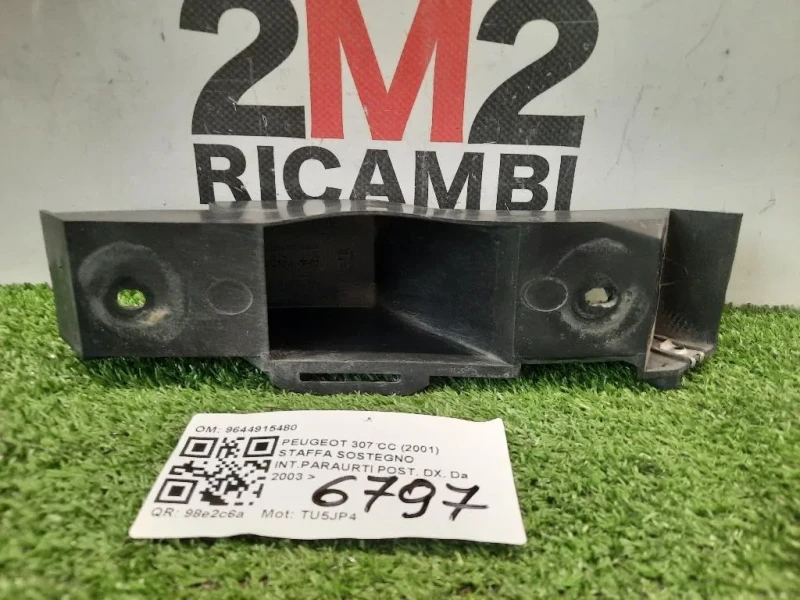 Staffa Sostegno Intparaurti POST DX 9644915480 Peugeot 307 CC 2001