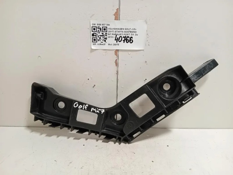 Staffa Sostegno Intparaurti POST DX 5G6 807 394 Volkswagen GOLF VII 2017