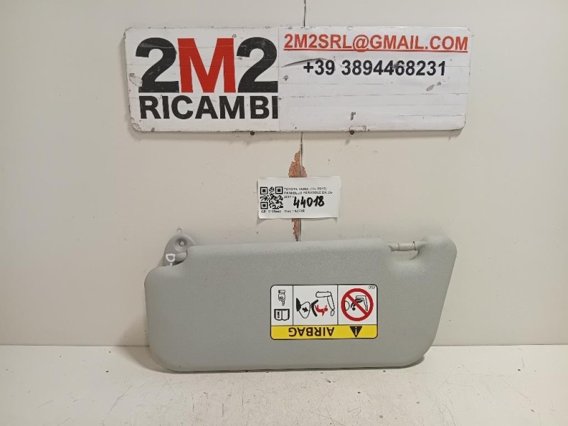 Pannello Parasole DX Toyota Yaris IV 2017