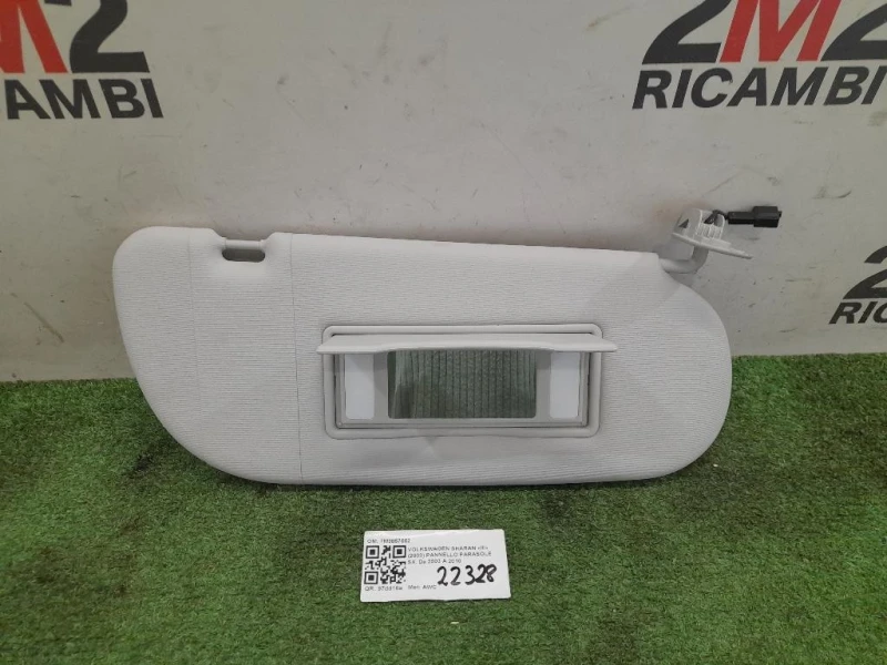 Pannello Parasole DX 7M3857552 Volkswagen Sharan III 2003