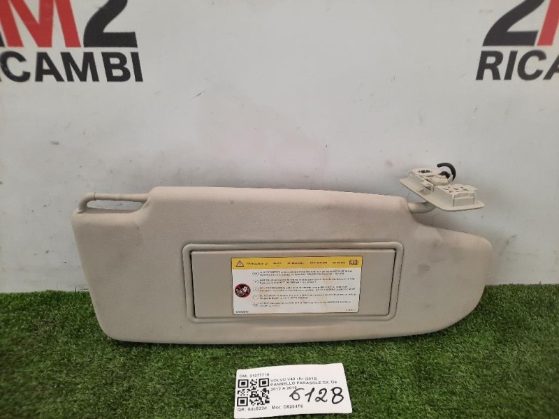 Pannello Parasole DX 31377715 PARASOLE Volvo V40 II 2012