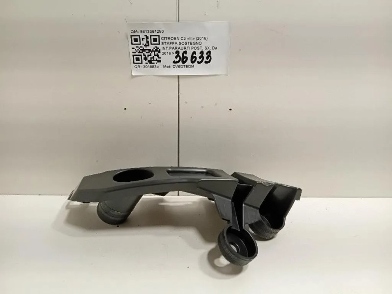 Staffa Sostegno Intparaurti POST SX 9813361280 Citroen C3 III 2016