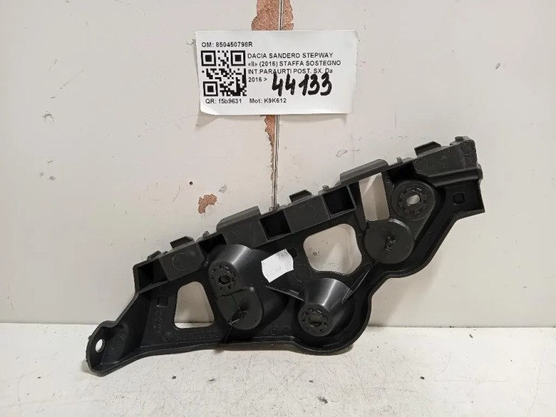 Staffa Sostegno Intparaurti POST SX 850450798R Dacia Sandero Stepway II 2016 Staffa Sostegno Intparaurti POST SX 850450798R Dacia Sandero Stepway II 2016