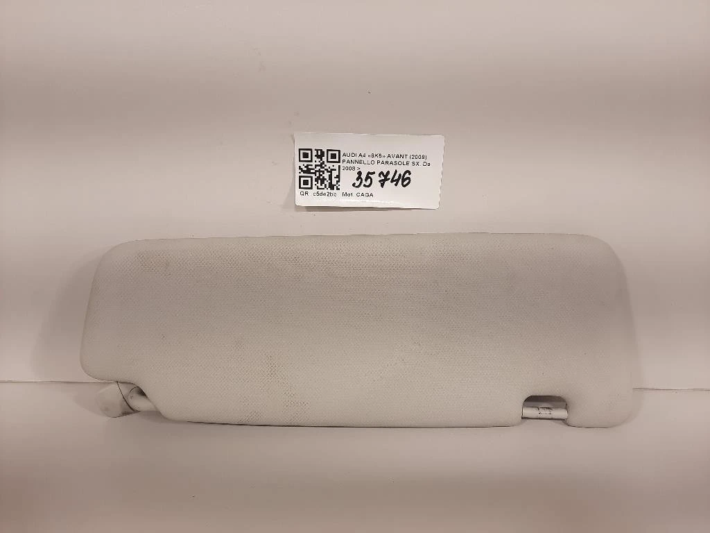 Pannello Parasole SX 8K0857551AH7C0 Audi A4 8K5 Avant 2008