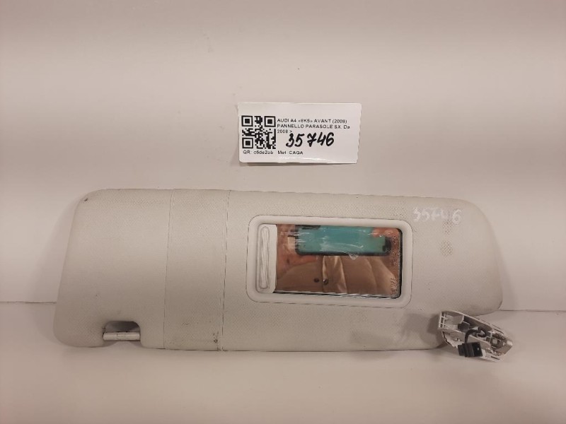 Pannello Parasole SX 8K0857551AH7C0 Audi A4 8K5 Avant 2008