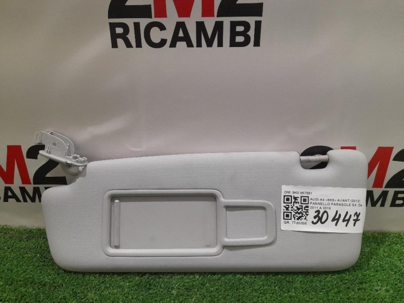 Pannello Parasole SX 8K0 857551 Audi A4 8K5 Avant 2012
