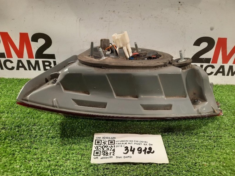 Fanale INT POST SX 92403-3Z5 Hyundai I40 CW 2015