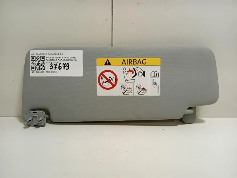 Pannello Parasole SX 8V5 857 552 R Audi A4 8W5 Avant 2015