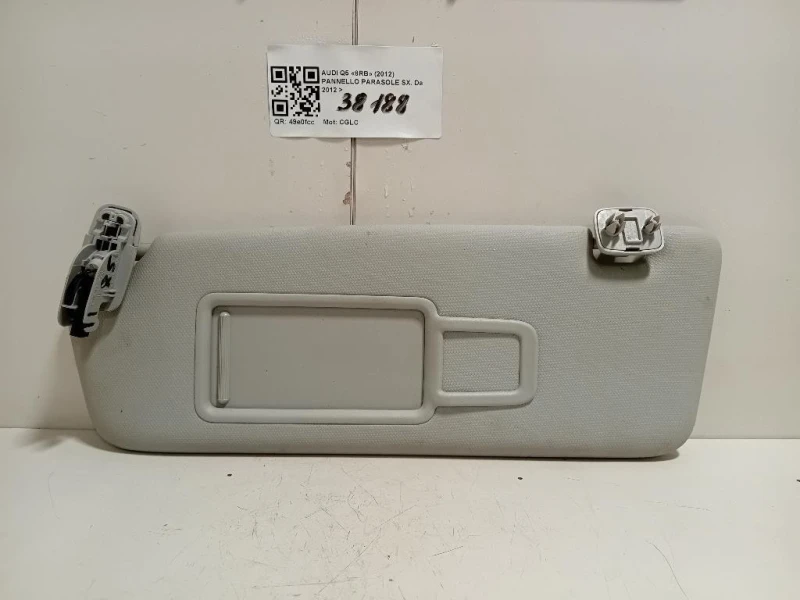 Pannello Parasole SX 8K0857551AL25M Audi Q5 8RB 2012