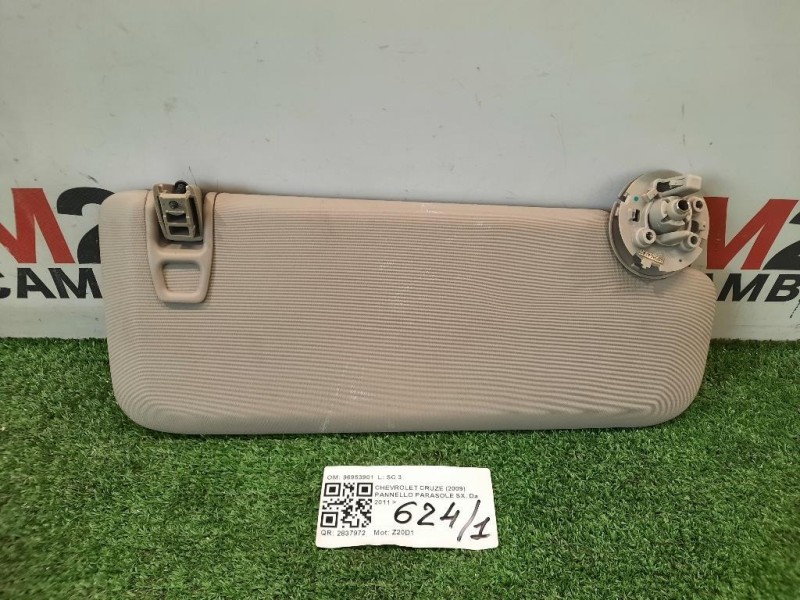 Pannello Parasole SX 96953901 Chevrolet Cruze 2009