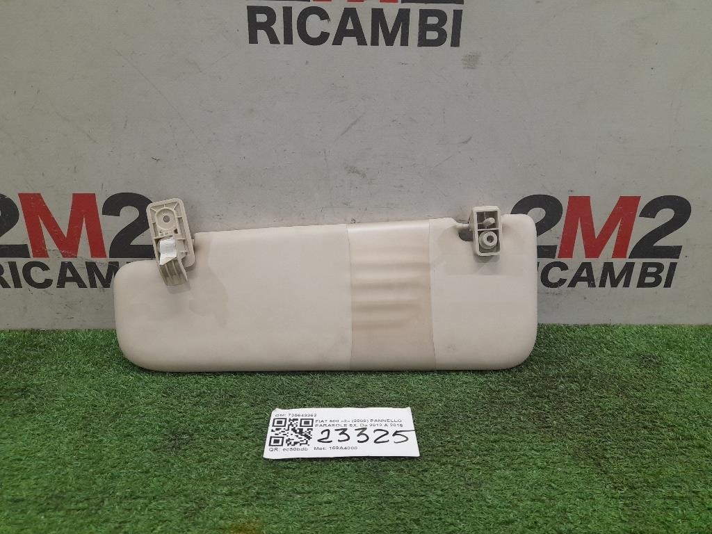 Pannello Parasole SX 735643362 Fiat 500 II 2008