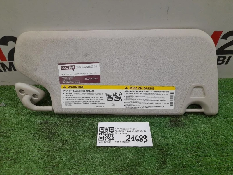 Pannello Parasole SX PANNELLO PARASOLE SX Fiat Freemont 2011