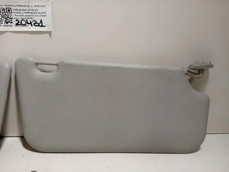 Pannello Parasole SX 1793035 Ford B-max 2012