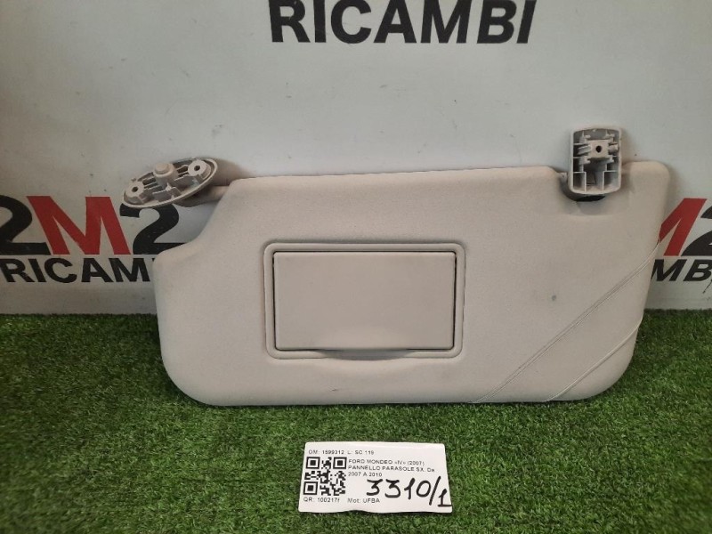 Pannello Parasole SX 1599312 Ford Mondeo IV 2007