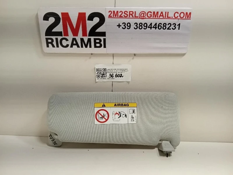 Pannello Parasole SX Land Rover Range Rover Evoque I 2011