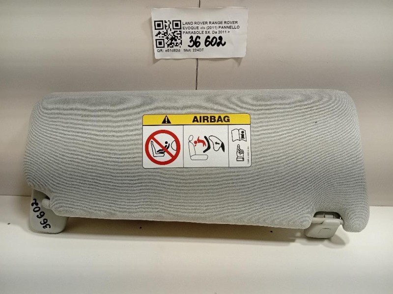 Pannello Parasole SX Land Rover Range Rover Evoque I 2011