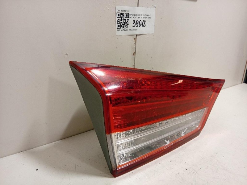 Fanale INT POST SX 92403-1K0 Hyundai IX20 2011