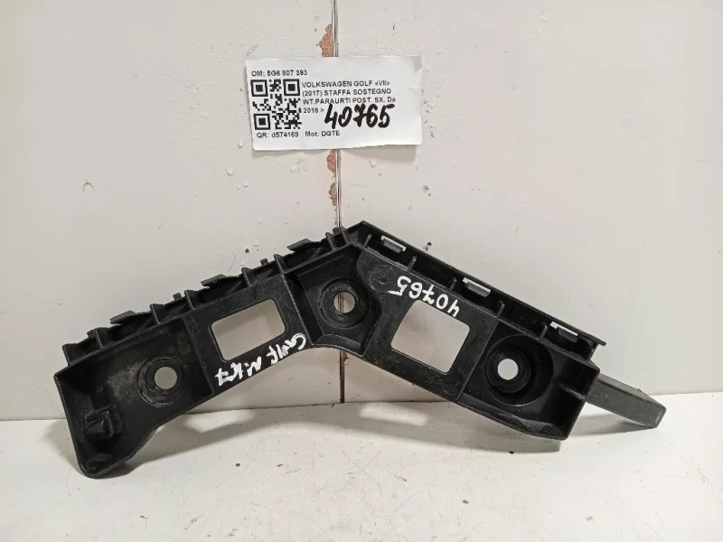 Staffa Sostegno Intparaurti POST SX 5G6 807 393 Volkswagen GOLF VII 2017