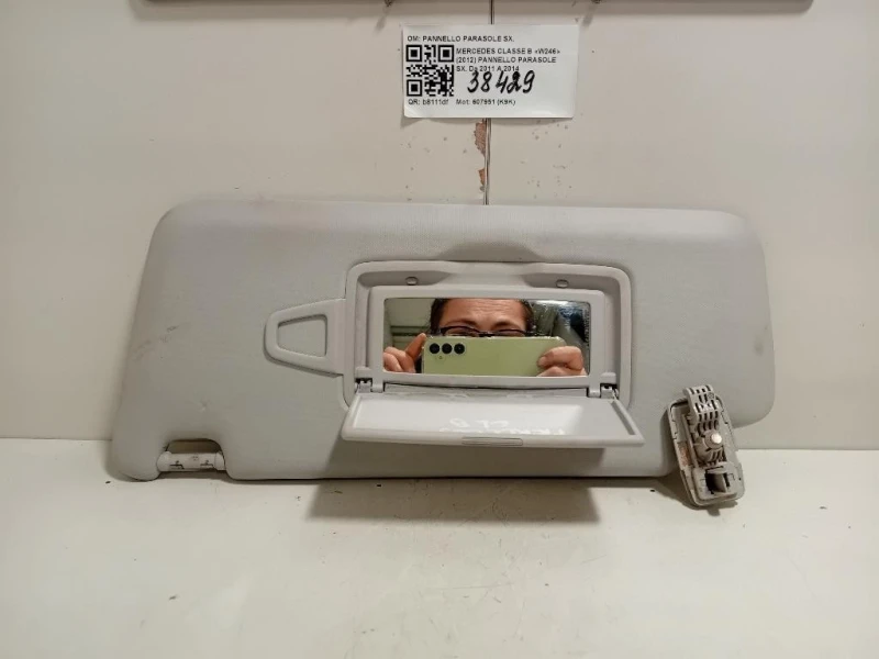 Pannello Parasole SX PANNELLO PARASOLE SX Mercedes Classe B W246 2012