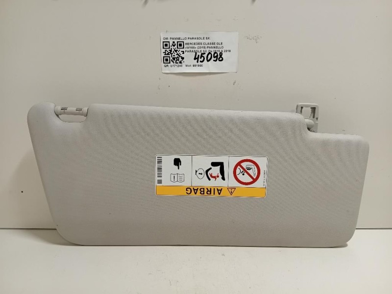 Pannello Parasole SX PANNELLO PARASOLE SX Mercedes Classe GLE W166 2015