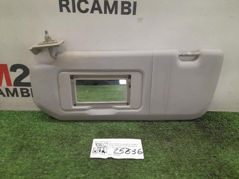 Pannello Parasole SX A2518100710 Mercedes Classe R W251 2006
