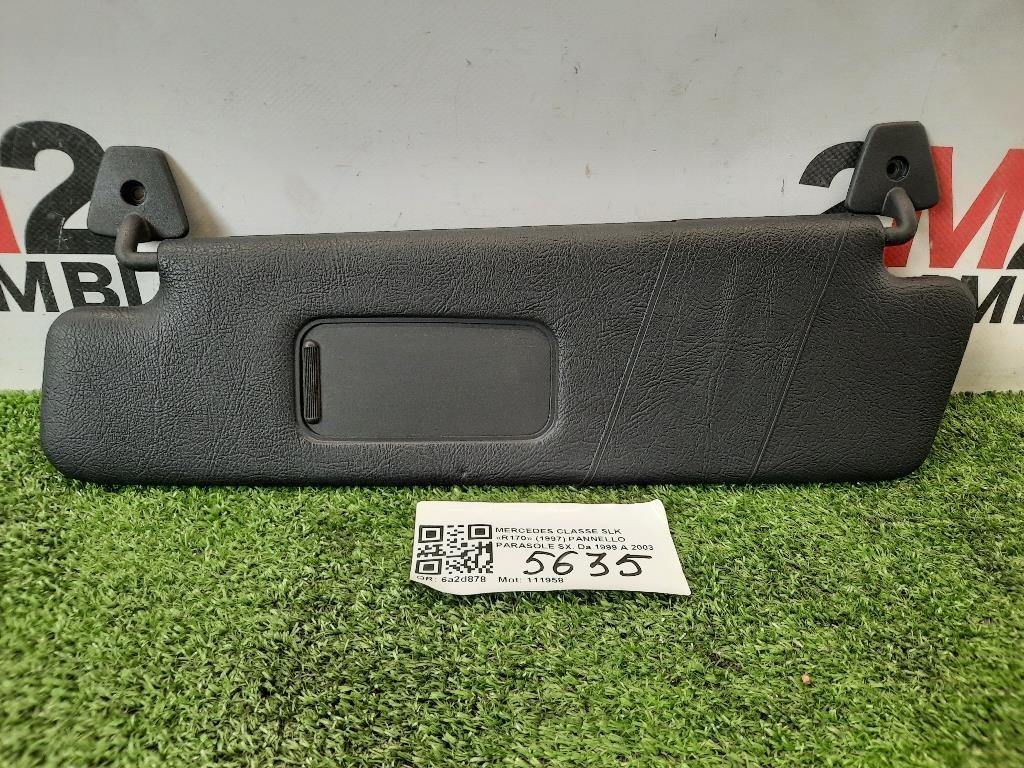 Pannello Parasole SX PARASOLE Mercedes Classe SLK R170 1997