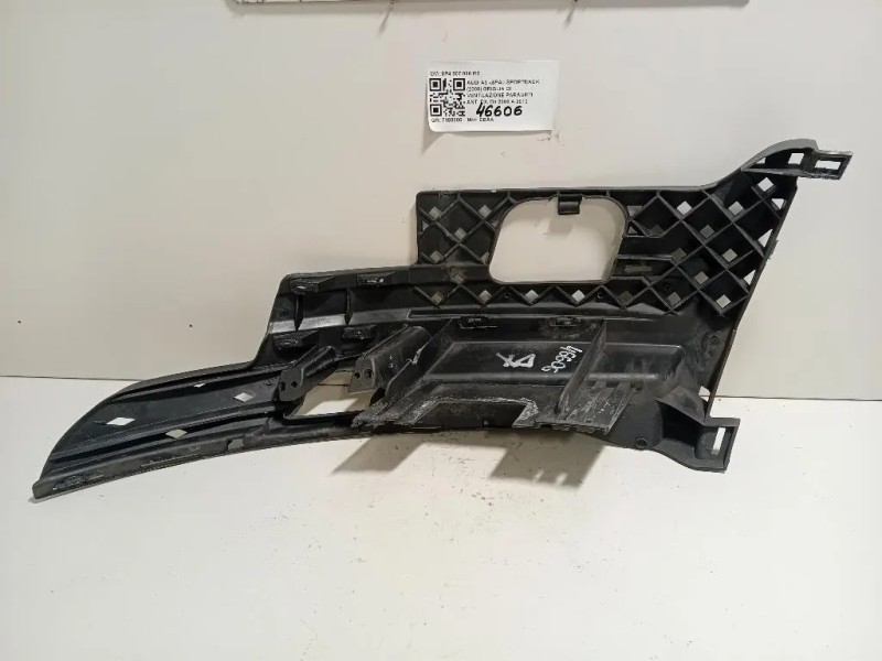 Staffa Sostegno Paraurti ANT DX 8P4 807 096 RE Audi A3 8PA Sportback 2008