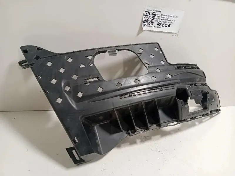 Staffa Sostegno Paraurti ANT DX 8P4 807 096 RE Audi A3 8PA Sportback 2008