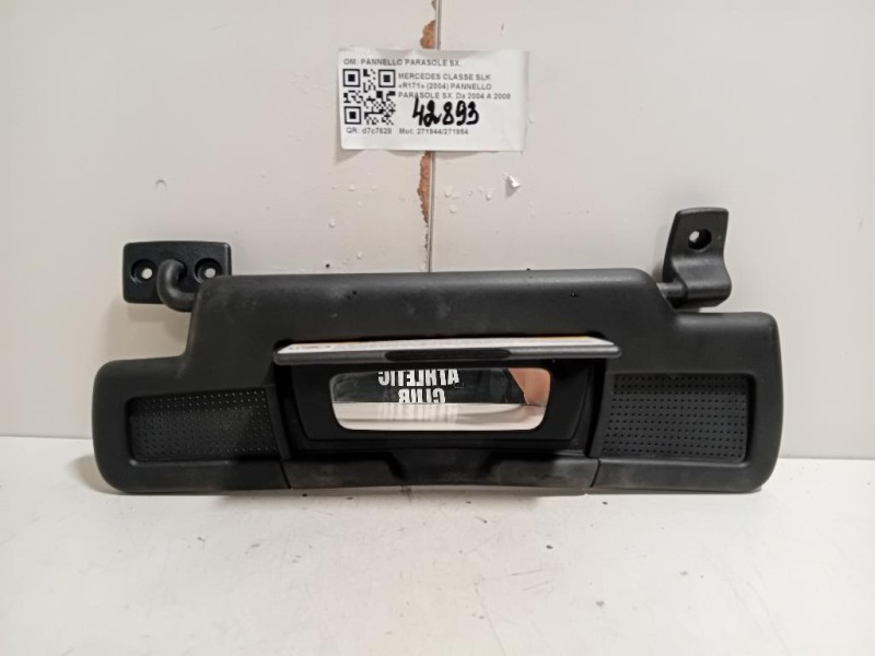 Pannello Parasole SX PANNELLO PARASOLE SX Mercedes Classe SLK R171 2004