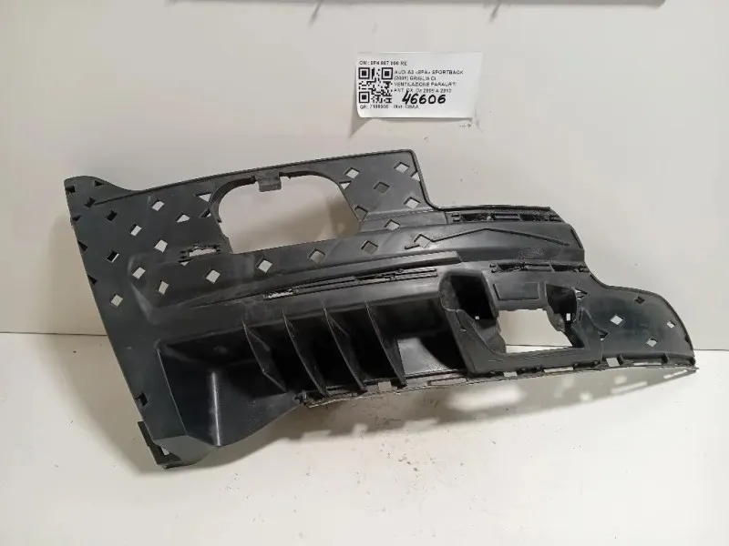 Staffa Sostegno Paraurti ANT DX 8P4 807 096 RE Audi A3 8PA Sportback 2008