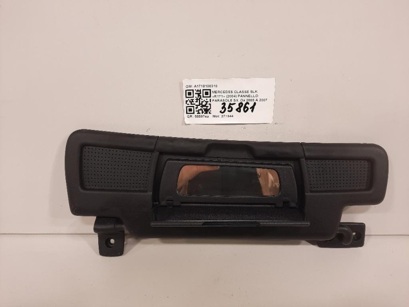 Pannello Parasole SX A1718100310 Mercedes Classe SLK R171 2004