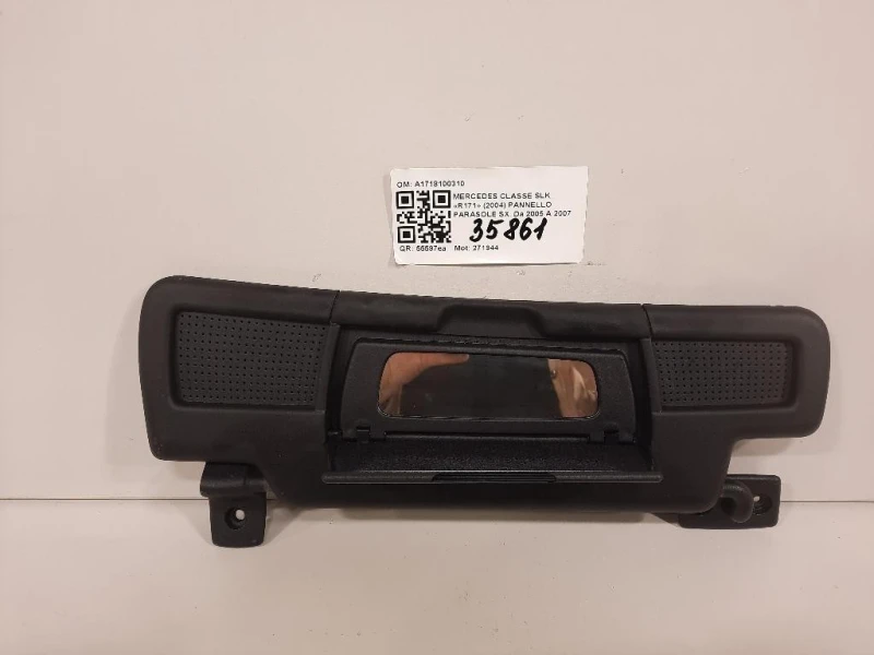 Pannello Parasole SX A1718100310 Mercedes Classe SLK R171 2004