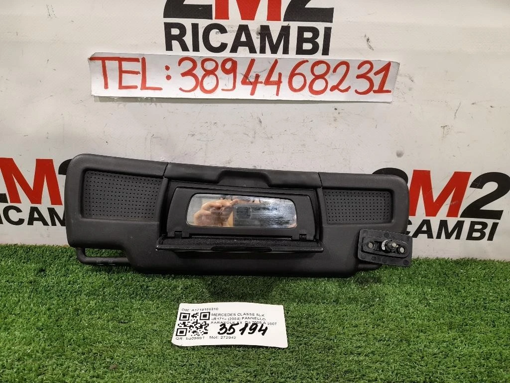 Pannello Parasole SX A1718100310 Mercedes Classe SLK R171 2004