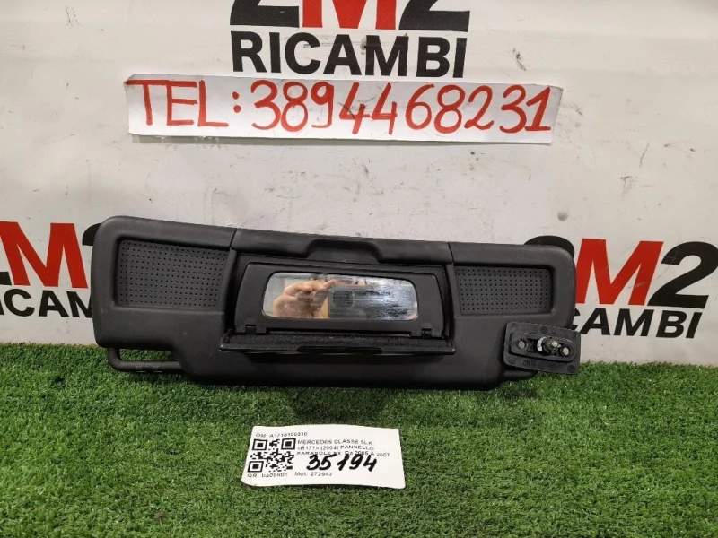 Pannello Parasole SX A1718100310 Mercedes Classe SLK R171 2004
