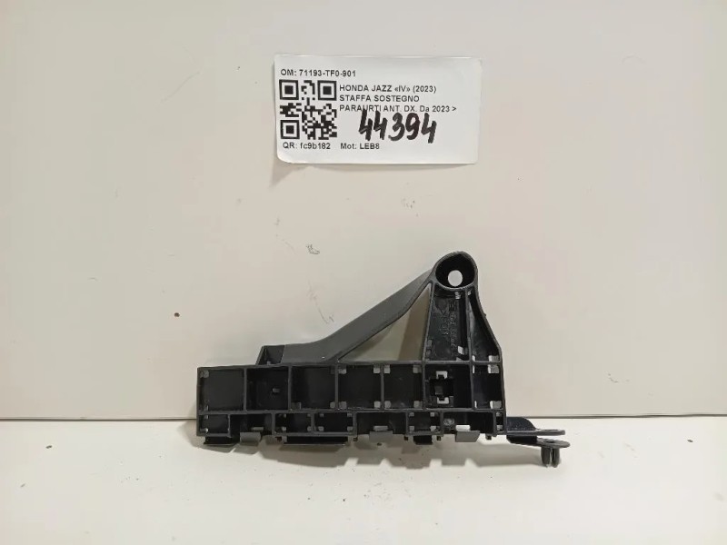 Staffa Sostegno Paraurti ANT DX 71193-TF0-901 Honda JAZZ IV 2023