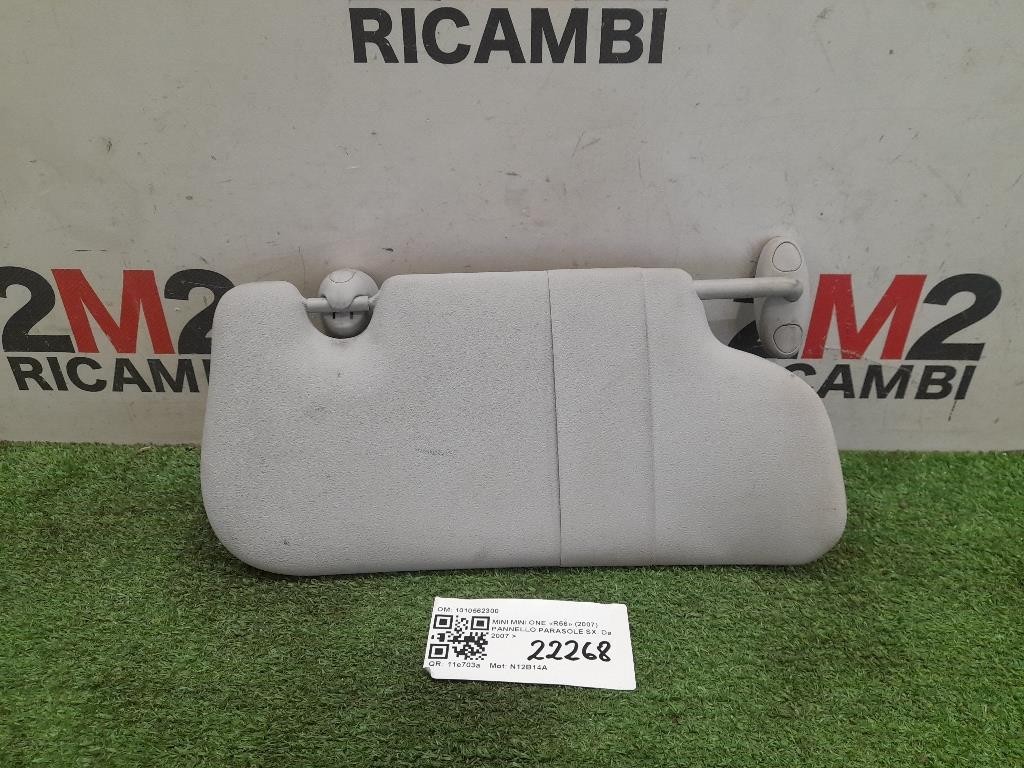 Pannello Parasole SX 1010562300 Mini MINI ONE R56 2007