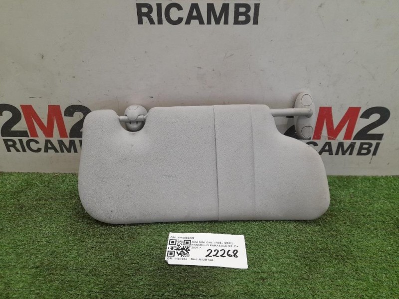Pannello Parasole SX 1010562300 Mini MINI ONE R56 2007