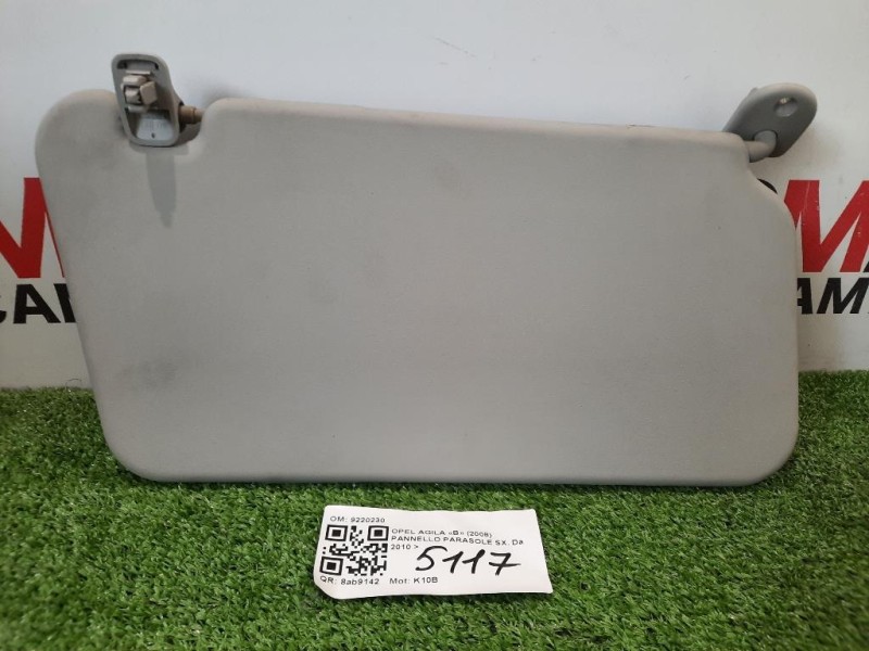Pannello Parasole SX 9220230 PARASOLE Opel Agila B 2008