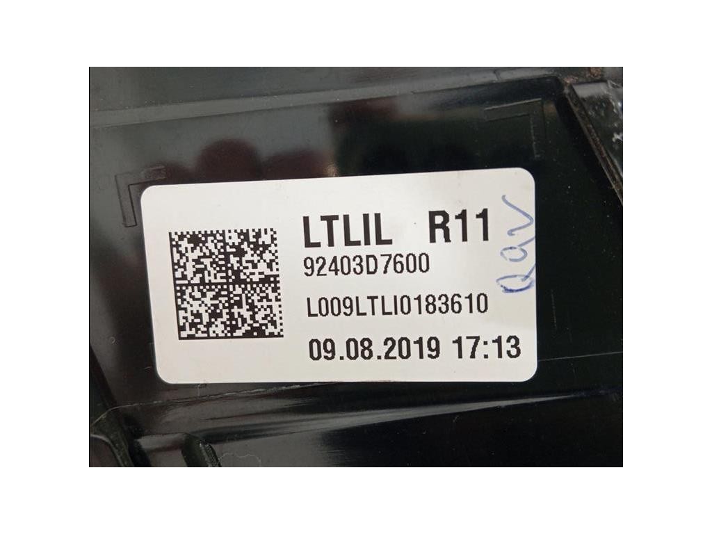 Fanale INT POST SX 92403D7600 Hyundai Tucson II 2018