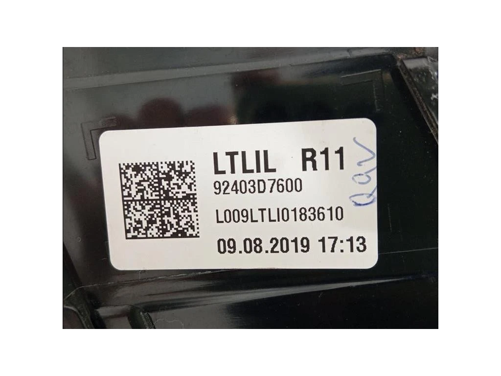 Fanale INT POST SX 92403D7600 Hyundai Tucson II 2018