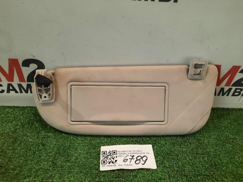 Pannello Parasole SX Peugeot 307 CC 2001
